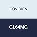 Covidien GL64MG POLYSORB Suture, Taper Point, 5x18", Needle V-20, 1/2 Circle, Size 4-0 (Pack of 12)