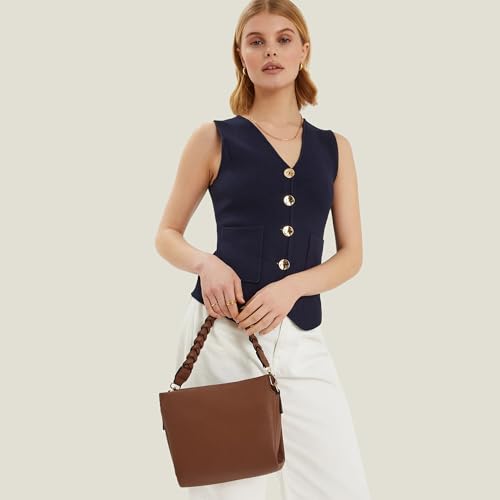 Image of Accessorize London Women's Plait Strap Sling Bag | Sling bag for woman latest | crossbody bag for women stylish | Ladies Purse Handbag | Ladies Gift