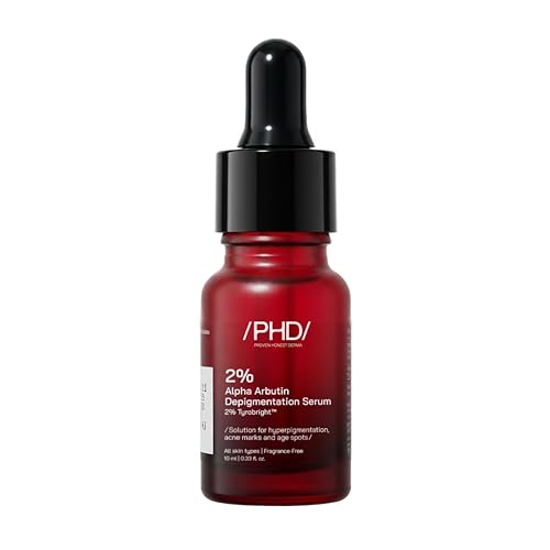 Image of /PHD / 2% Alpha Arbutin Depigmentation Serum | Alpha Arbutin for Pigmentation & Dark Spot | Pigmentation serum for Women & Men | Tyrobright, Niacinamide | Tan removal | Fragrance-Free | 10ml