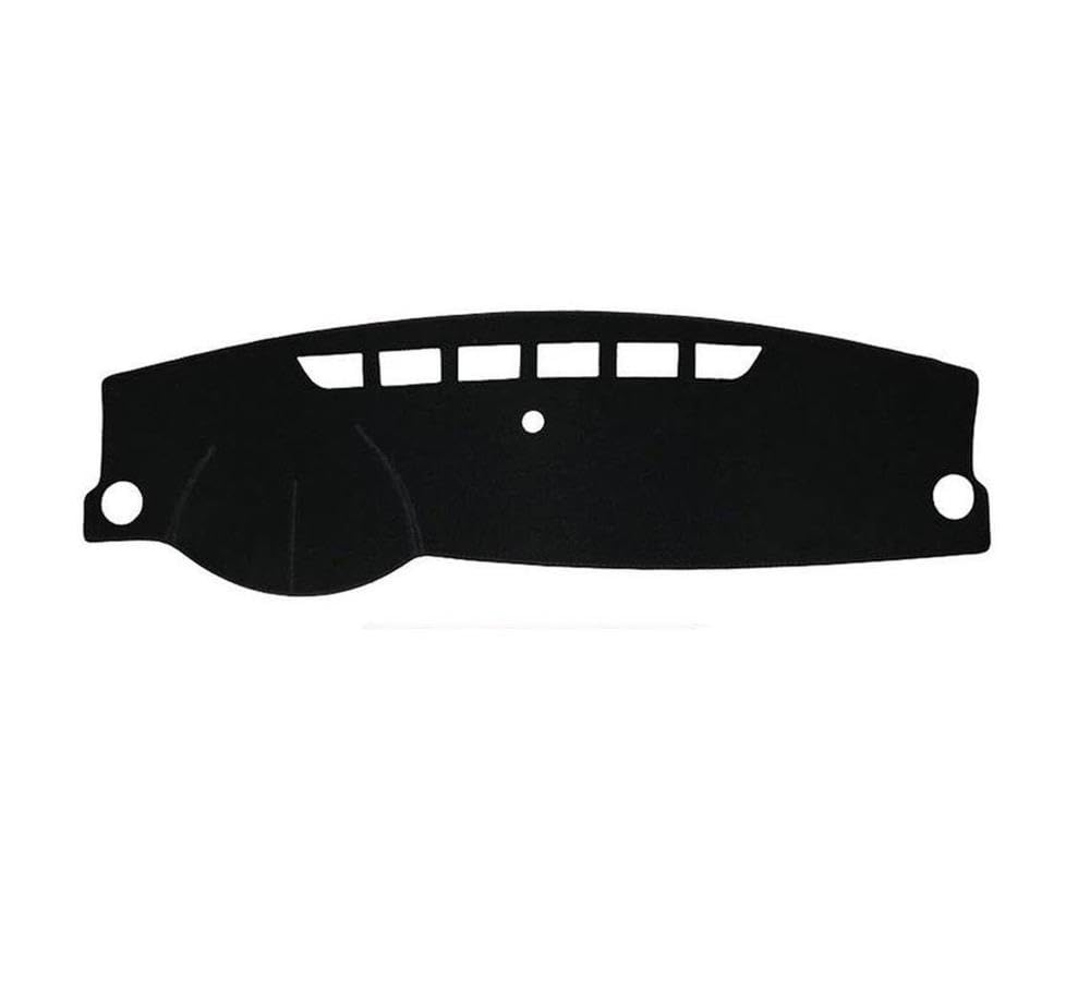 Protector de panel de instrumentos Jetta A6 2011-2018 alfombrilla parasol negra 6