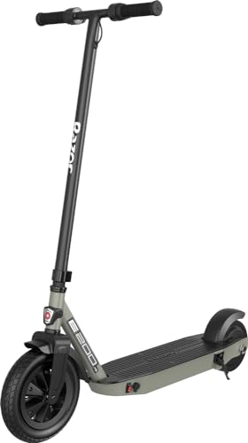 Razor E200 HD – Patinete eléctrico para niños a Partir de 13 años, Motor de Cubo de Alto par, hasta 21 km/h