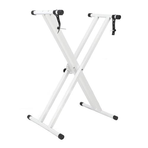 Acouto Support de Clavier Double X Frame pour Piano électronique, stabilité et portabilité Facile, Hauteur et Largeur Réglables, Métal Plastique, pour Joueurs de âges - Les Beatles, Paul McCartney, John Lennon, RIngo Starr, George Harrison Acouto Support de Clavier Double X Frame pour Piano électronique, stabilité et portabilité Facile, Hauteur et Largeur Réglables, Métal Plastique, pour Joueurs de âges – Image 5