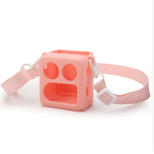 LICHIFIT Silicone Case Cover for Yoto Mini 2024 Protective Shell Box Skin Multi-Function Protector with Card Space and Shoulder Strap