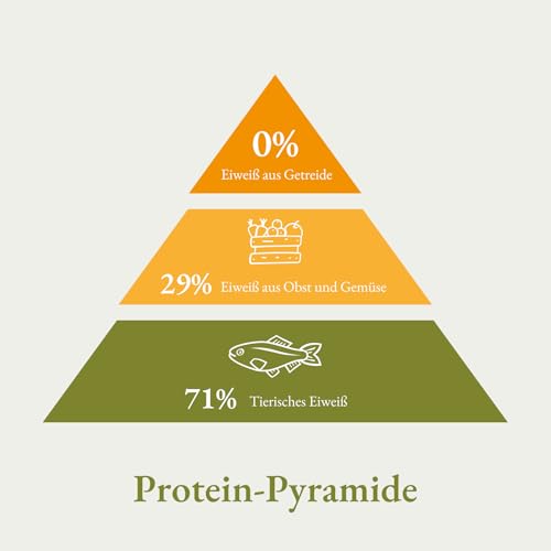 Bellfor Forstbach-Schmaus Kaltgepresstes Trockenfutter mit Lachs und Forelle Getreidefrei Reich an Natürlichen Vitaminen, Mineralien (Spurenelemente) und Antioxidantien (10 kg)