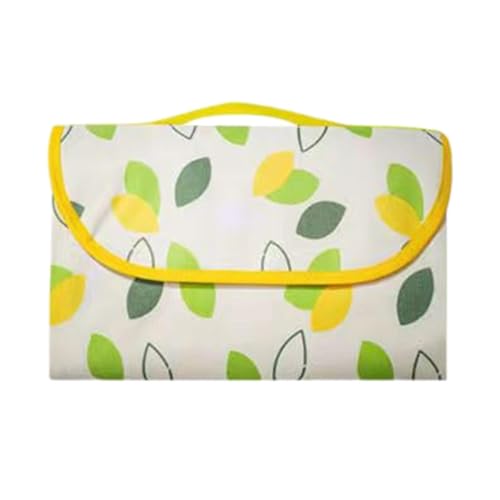 Gralara Picnic Beach Mat Picnic Mat Lightweight 78.74inchx78.74inch Camping Blanket for Park Backpacking Spring Barbecue Fishing, Leaf