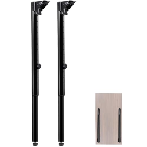 DorBuphan Folding Adjustable Table Legs 2 PCS,...