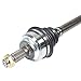 GSP NCV36168 CV Axle Assembly - Compatible with Select Honda Civic Sedan with Manual Transmission; Right Front (Passenger Side)