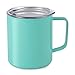 Maars Townie Insulated Coffee Mug, 14 oz | Double Wall Vacuum Sealed Camp Cup - Mint