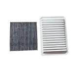 BIUBLUOTY Car Engine Cabin Air Filter for Toyota Venza Camry XV40 XV50 V6 3.5L for Daihatsu Altis