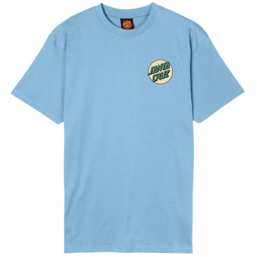 Santa Cruz Screaming Rose Flash T-Shirt, Pacific Blue, L
