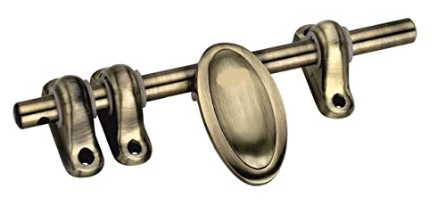 Image of Fossil Zinc Aldrop Latch 8 inch 12 MM | Single Door for Bathroom Doors | Ant.G Pack of 1