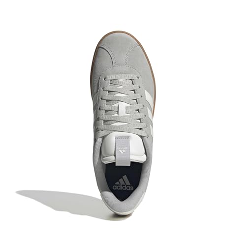 Image of adidas Mens Vl Court 3.0 Lace Up Sneakers Shoes Casual - Grey