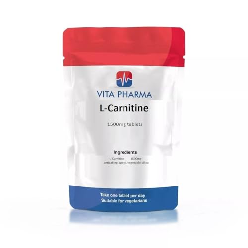 VITA PHARMA L-Carnitine 1500mg 30 Tablets
