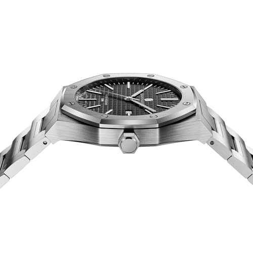 Image of Sapphero Watches for Men Waterproof Luminous Watches with Date Dial Chronograph Analog Quartz Movement Steel Stainless Business Wrist Watches Mens Gifts