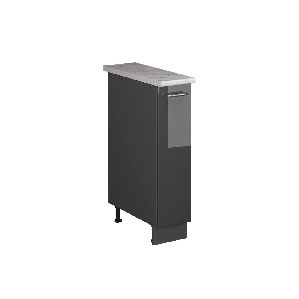 Vicco Pharmacy cabinet Fame-Line, Anthracite high gloss/Anthracite, 20 cm โ image 1