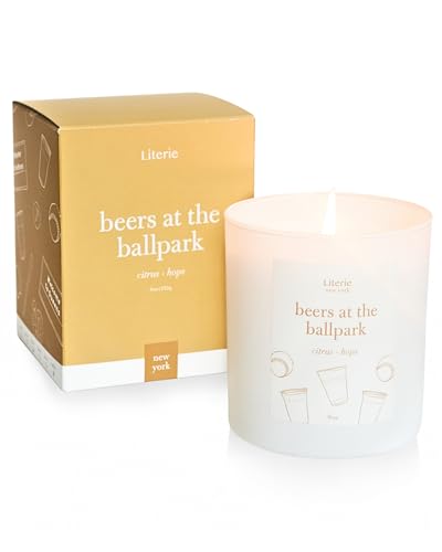 Citrus & Hops Scented Soy Candle