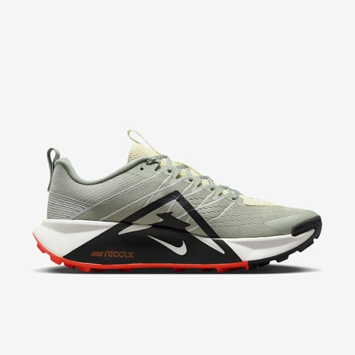 Nike Wildhorse 10 Men's Trail Running Shoes (FV2338-300, Jade Horizon/Light Silver/Safety Orange/Medium Ash)3