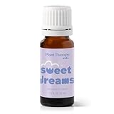 Plant Therapy KidSafe Sweet Dreams Synergy Essential Oil Blend. 100% Pure, Undilated, Therapeutic Grade. Blend of: Orange, Juniper, Coriander, Blue Tansy and Rose Absolute. 10 ml (1/3 oz).