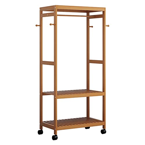 Porte-manteau en bois pour une entrée et une chambre parfaitement rangées