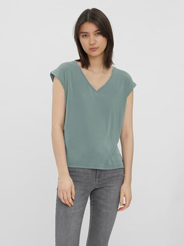 VERO MODA Vmfilli Ss V-Neck Tee Ga Noos – Ansicht 2