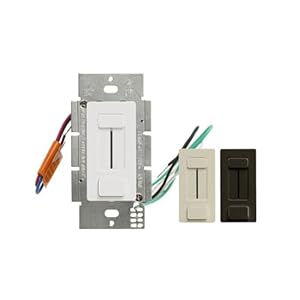 Schluter Liprotec-ECX LED Driver and Dimmer – Fits in a Standard Electrical Switch Box – Dimming Range 5% to 100%, 60 W – LTECX1W
