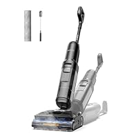 Tineco FLOOR ONE S7 Stretch Steam Nass Trockensauger 140 °C HyperSteam Dampfreiniger, 80 Min Laufzeit, DualBlock Anti-Tangle, FlashDry Selbstreinigung, Dreiseitige Kantenreinigung, hartnäckige Flecken