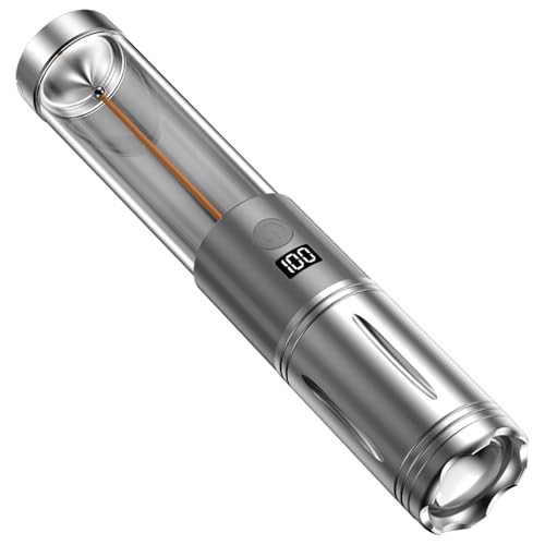 Linterna Portátil - Linterna Impermeable con 3 Modos | Indicador De Energía Impermeable | Para Camping, Hogar, Coche, Tienda, Senderismo, Caminata Nocturna, Supervivencia Y