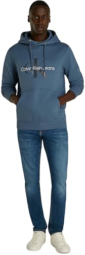 Calvin Klein Herren Seasonal Monologo Regular Hoodie J30j320805 Hoodies (1er Pack) – Bild 5