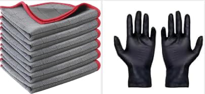 Eudomis 6X Fensterputztücher、Microfaser...