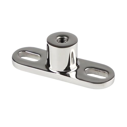 Milageto M10 RV Gas Spring Base Stainless Steel Replacement Repair Parts Rust Resistant RV Hydraulic Pneumatic Pad Support Bracket