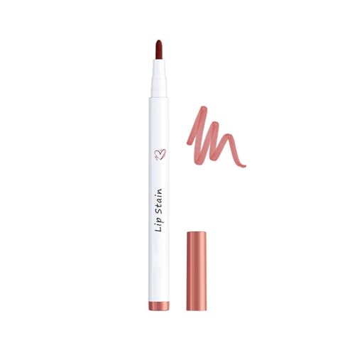 Lip Stain, Lip Tint Pen, Cream Glide Lip Liner, WaterproofMoisturizing Long Lasting Colour Lip Marker, Lightweight Hydrating Matt Lippen Liner Pen With 6 Colors To Choose (#05, 1.7ml)
