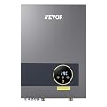 VEVOR Tankless Water Heater Electric, 36KW 240V Black Instant Water Heater, LCD Touch Screen, Digital Temperature Display, Child Security Lock, On Demand for Bathroom, Kitchen, Shower, Mall, Salon