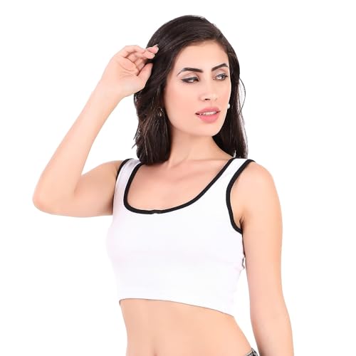 Image of Women's Stylish & Premium Cotton Tank Top & Crop Top for Women