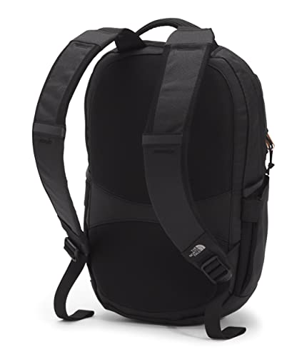 Image of The North Face 10L Mini Borealis Laptop Backpack, TNF Black Heather /Burnt Coral Metallic, One Size