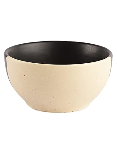 Image of Miah Decor Ceramic Handcrafted Dinner Set (Service for 1)-Pack of 3 [1 Dinner Plate,1 Quarter Plate, 1 Dinner Bowl] inchThe Raat Din Collection inch Microwave & Dishwasher Safe