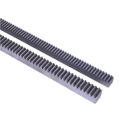 Spur Rack Steel High Precision Steel Micro Gear Rack 2pcs 1M 1Mod 10 * 10mm Length 100mm-500mm Straight Gear Rack(500mm)