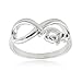 Imagen de Gratis Grabado Personalizado Plata Esterlina Anillo de Hope  Infinito Banda