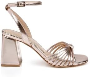 Jewel Badgley Mischka Nariah Cage Block Heel Sandals - Image 3