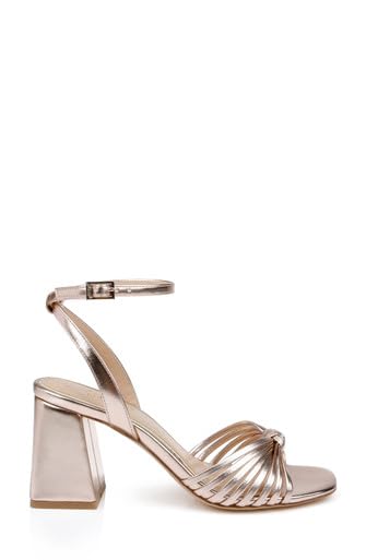 Jewel Badgley Mischka Nariah Cage Block Heel Sandals3