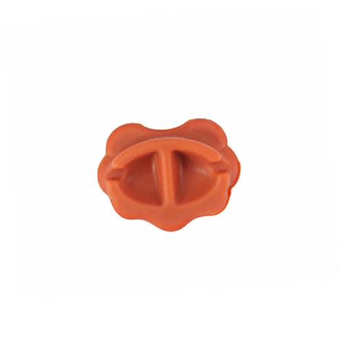Yardwe 2pcs Erhu Noise Reducer Pads Sound Filter Cushions for Quiet Practice Durable High Grade Material Easy to Install Volume Reduction for Erhu Players Orange