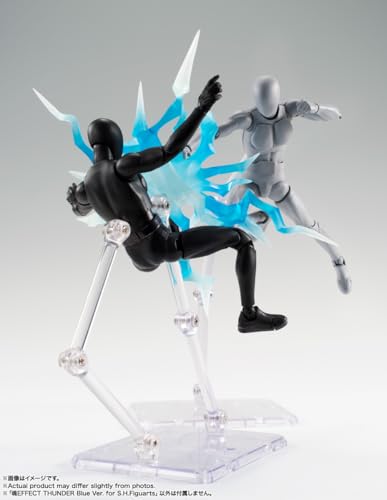Image of TAMASHII NATIONS Tamashii EFFECT THUNDER Blue Ver. for S.H. Figuarts Approx. 9.4 inches (240 mm), PVC & ABS, Figure Effect Parts