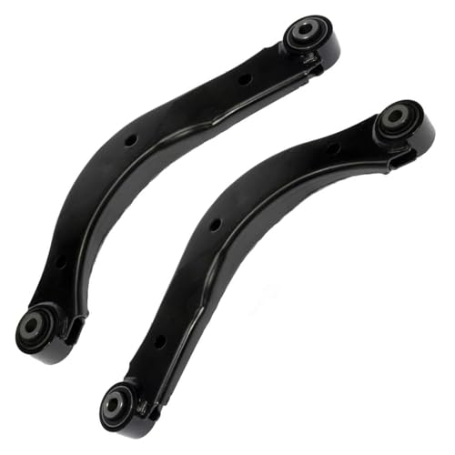 Image of Detroit Axle - 4pc Rear Control Arms Kit for 2013-2015 Buick LaCrosse [Electronic Adjustable Suspension, 4 Link Rear Suspension], Lower Forward and Upper Control Arms Assembly Replacement