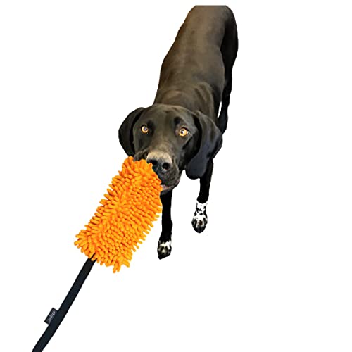 elropet Hundespielzeug Moppi kleine Hunde/große Hunde/zerren/werfen/apportieren/mit Handschlaufe/Zerrspielzeug (Neonorange)
