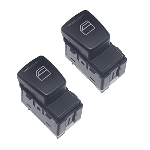 Bouton de lève-vitre électrique réactif pour Smart Forfour 454 2pcs