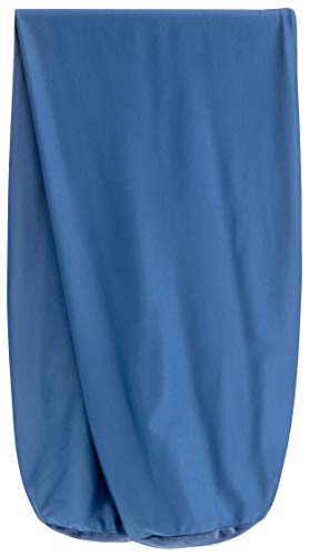 Case Only - Body Pillow Cover Stylish Silky Super Soft - 85% Spandex/ 15% Nylon Blend, Beauty - Breathable Pillowcase - Gentle on Hair Size 48 X 8, Peacock Blue