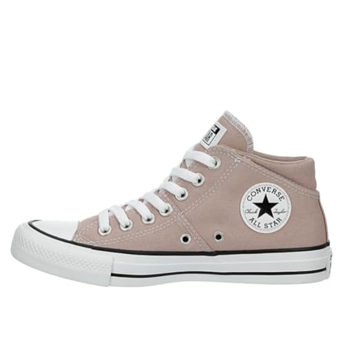 Converse Unisex Chuck Taylor All Star Madison Mid Canvas Sneaker - Lace up Closure Style - Chaotic Neutral/White/Black4