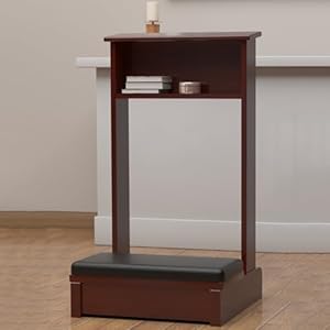 Generisch Gebetsbank Kniestuhl mit Regalbrett