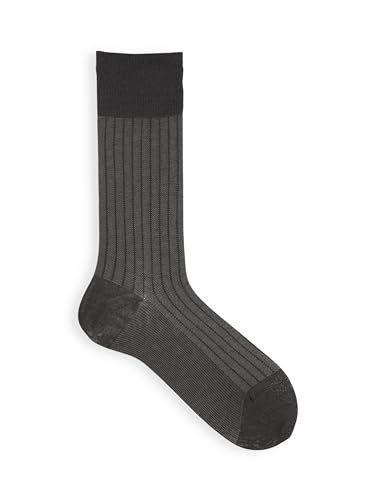 �yTabio MEN�z�Ȗ�JQ�X�g���C�v���M�����[�\�b�N�X 27.0�`29.0cm ���{�� �`���R�[���O���[+�O���[