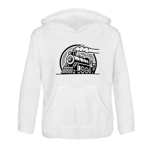 Azeeda 'Steam Train' Children's Hoodie/Hooded Sweater (KO047720)