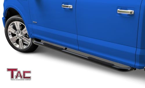 Estribos laterales 3" negros para Chevy Tahoe/GMC Yukon 1995-1999 miniatura 2